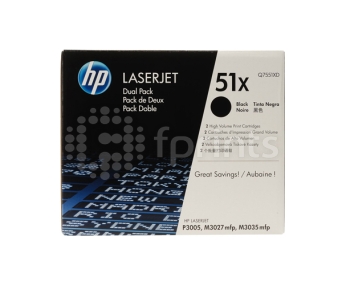 Лазерный картридж HP Q7551XD (51X) Black