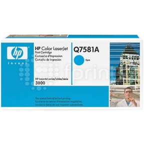 Лазерный картридж HP Q7581A Cyan