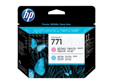 Печатающая головка HP №771 (CE019A) Light Magenta and Light Cyan светло пурпурная и светло голубая