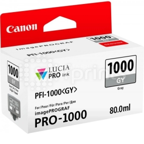 Картридж Canon PFI-1000 GY Grey 0552C001