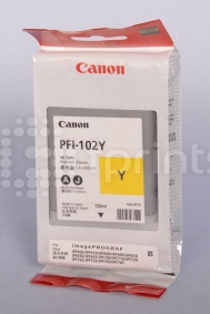 Картридж Canon PFI-102Y Yellow для IPF-500 / 600 / 700 0898B001