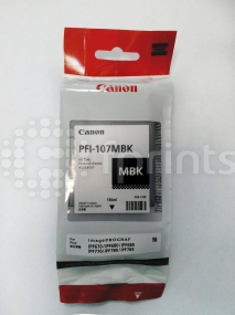 Картридж Canon PFI-107 BK Black для iPF680 / 685 / 780 / 785 130 мл. 6705B001