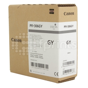 Картридж Canon PFI-306GY Grey для iPF 8300 / 8300S / 8400 / 9400 / 9400S 330 мл. 6666B001