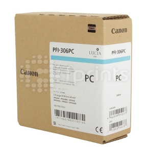 Картридж Canon PFI-306PC Photo Cyan для iPF 8300 / 8300S / 8400 / 9400 / 9400S 330 мл. 6661B001