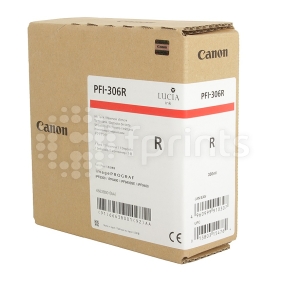 Картридж Canon PFI-306R Red для iPF 8300 / 8300S / 8400 / 9400 / 9400S 330 мл. 6663B001