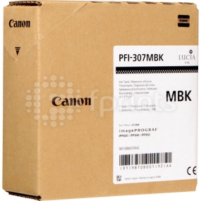 Картридж Canon PFI-307 MBK Matte Black для iPF 830 / 840 / 850 330 мл. 9810B001