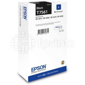 Картридж Epson I / Cyan (голубой) (b) WF-8090 / 8590 Black (черный) C13T756140