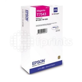 Картридж Epson I / Cyan (голубой) (m) WF-8090 / 8590 XXL Magenta (пурпурный) C13T754340