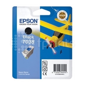 Картридж Epson T038 Black (черный) для C43 / C45 C13T03814A10