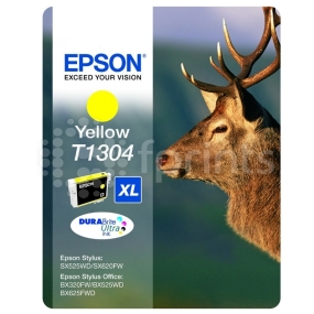 Картридж Epson T1304 Yellow (желтый) экстраповышенной емкости для SX525 / SX620 / BX320 / BX625 C13T13044010