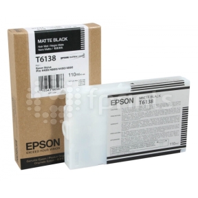 Картридж Epson T6138 Black (черный) матовый для Stylus Pro 4450 C13T613800