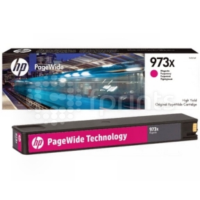 Картридж HP F6T82AE Print Cartridge 973X Magenta (пурпурный) для HP OJ X477dw / X477dwt / 452dw / 452dwt