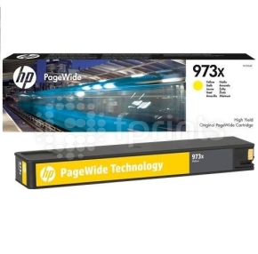 Картридж HP F6T83AE Print Cartridge 973X Yellow (желтый) для HP OJ X477dw / X477dwt / 452dw / 452dwt