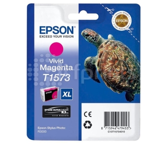 Картридж Epson T1573 Magenta