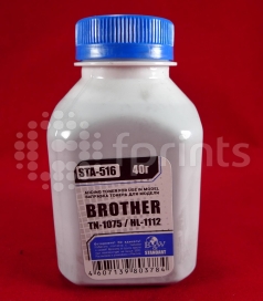 Тонер для Brother TN-1075 / TN-1010, HL-1112 / HL-1110 40 гр Standart B&W