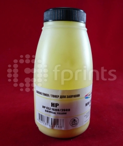 Тонер HP CLJ 1600 / 2600 Yellow, химический 80 гр, B&W Premium (Mitsubishi)