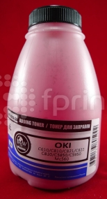 Тонер OKI C610 / C810 / C821 / C822 / C830 / C5850 / C5950 / MC560 Magenta 135 гр. B&W Premium (Tomoegawa)