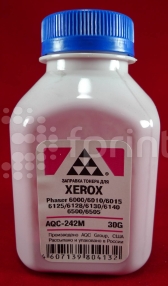 Тонер Xerox Phaser 6000 / 6010 / 6015 / 6125 / 6130 / 6140 / 6500 Magenta 30 гр. AQC