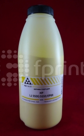 Тонер для HP LJ 5500 / 5550 / EP86 Yellow (фл. 330г) AQC фас. Россия