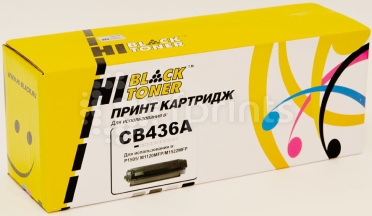 Картридж Hi-Black для HP 36A (CB436A) Black