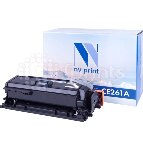 Лазерный картридж NV-Print для HP CE261 Cyan