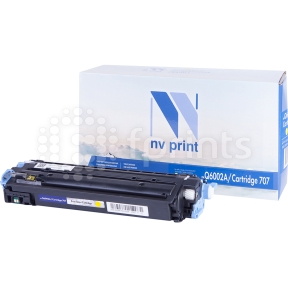 Лазерный картридж NV-Print для HP Q6002A Yellow