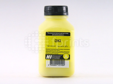 Тонер Hi-Color для OKI 44973541 / 44973533 Yellow 50 гр.