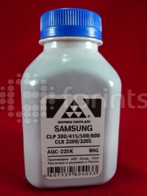 Тонер для SAMSUNG CLP 300 / 315 / 320 / 325 / 360 / 415 / 500 / 510 / 600 / 610 / 660 / CLX3300 / 3305 Black (фл. 90г) AQC .