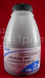 Тонер для XEROX WC 312 / Pro 412 / M15 (фл. 210г) B&W Standart фас. Россия